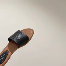 Load image into Gallery viewer, Louis Vuitton Lock it flat Mule
