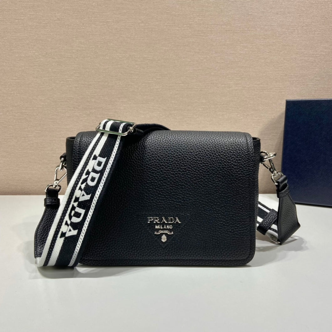 Prada  Leather Shoulder Bag