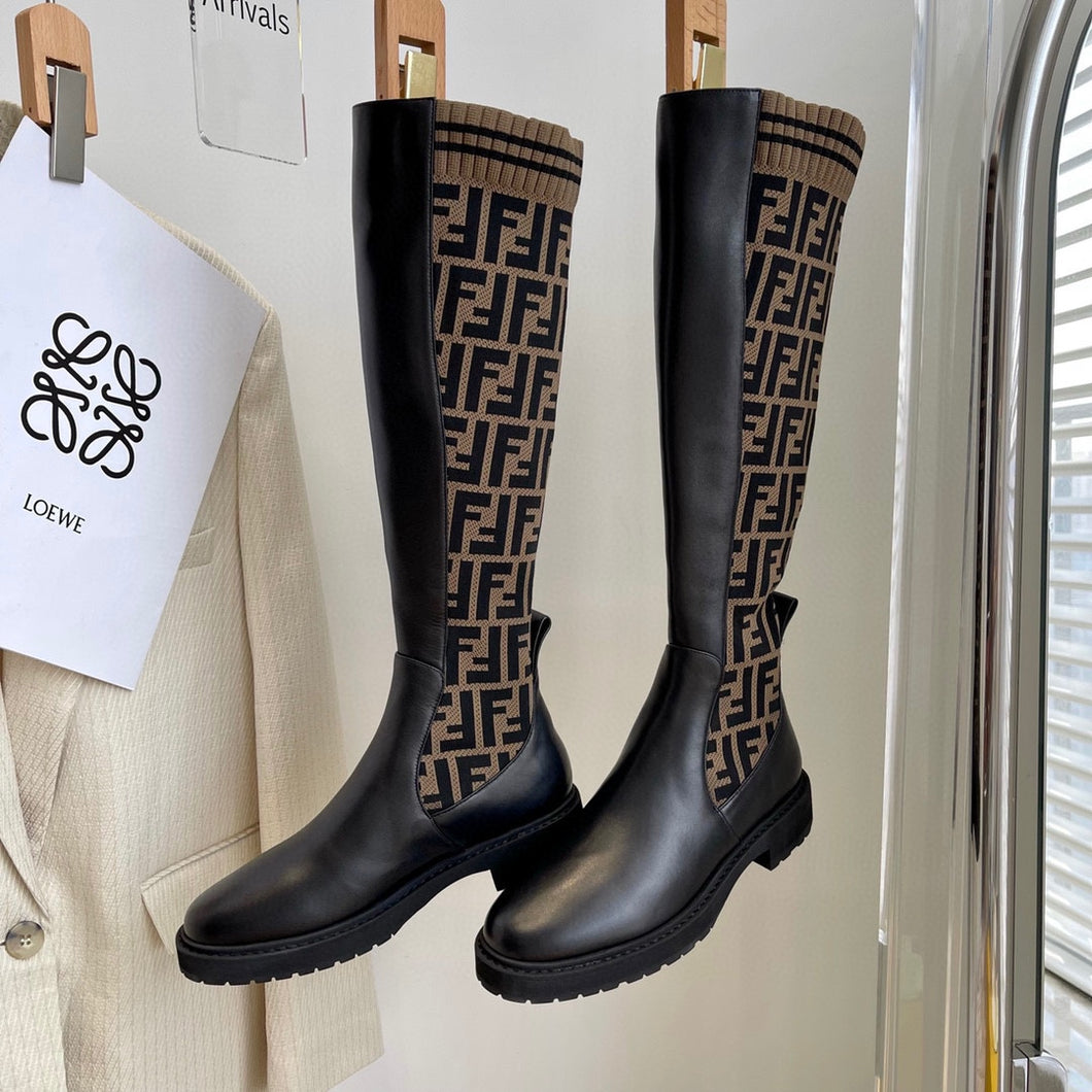 Fendi Rockoko High Boots