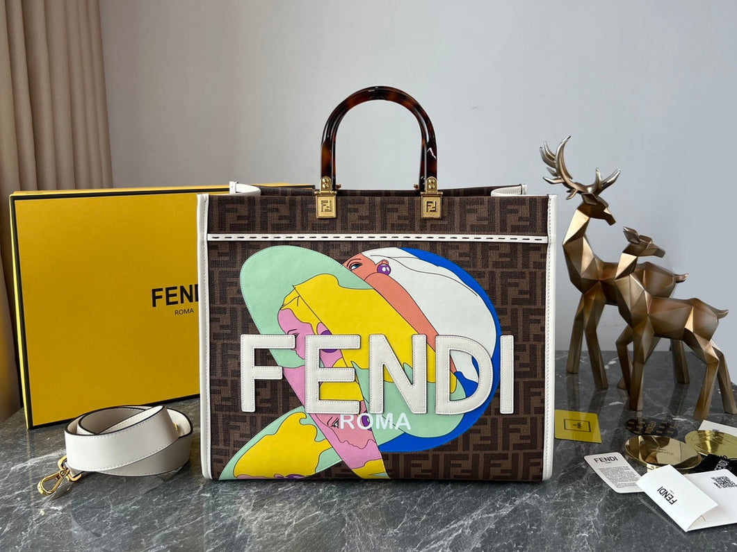 Fendi Sunshine Shopper Meduim Bag