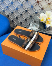 Load image into Gallery viewer, Louis Vuitton Lock It  Flat Mule
