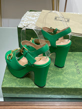 Load image into Gallery viewer, Gucci Platform Sandal With Horsebit
