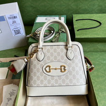 Load image into Gallery viewer, Gucci Horsebit 1955 Mini Top Handle Bag
