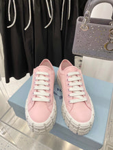 Load image into Gallery viewer, Prada Double Wheel  Nylon Gabardine Sneakers

