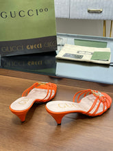 Load image into Gallery viewer, Gucci Women Slide Sandal With Crystals
