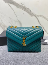 Load image into Gallery viewer, YSL Loulou Medium Chain Bag In Y Leather
