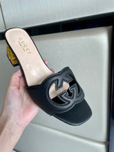 Load image into Gallery viewer, Gucci Interlocking G   Cut-out Sandal
