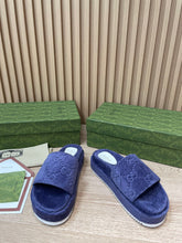 Load image into Gallery viewer, Gucci GG Platform Sandal
