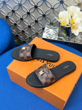 Load image into Gallery viewer, Louis Vuitton Lock It  Flat Mule
