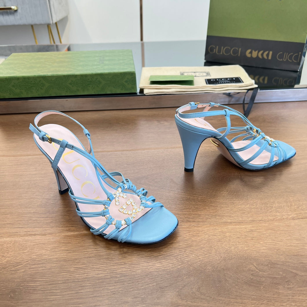 Gucci Women  Sandal With Interlocking G