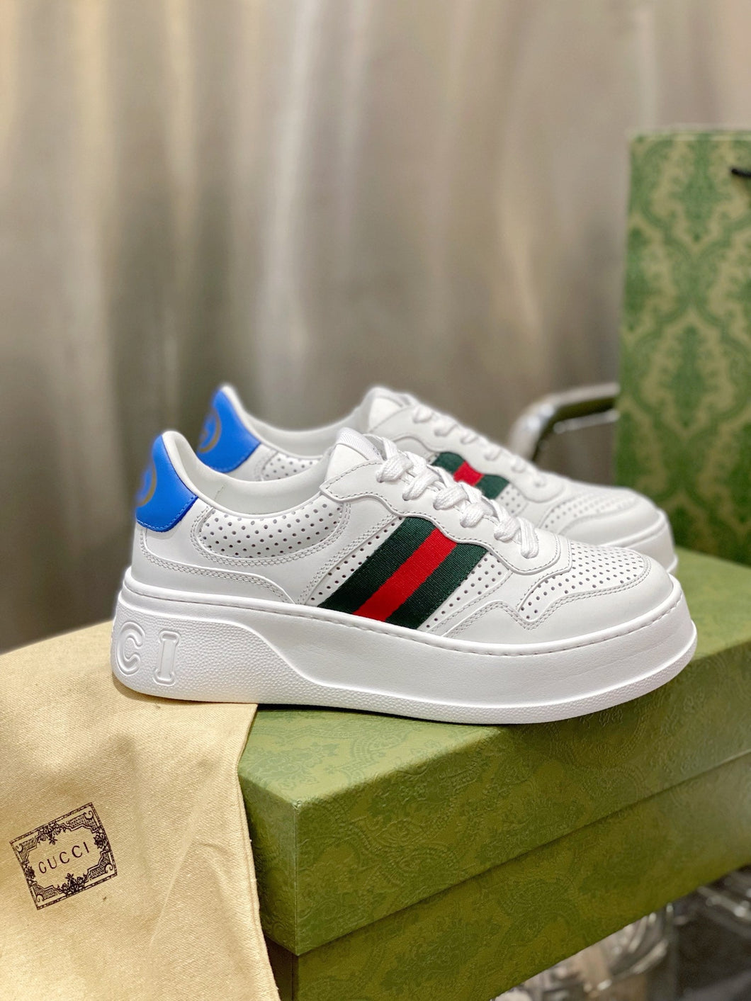 Gucci  Sneakers With Web