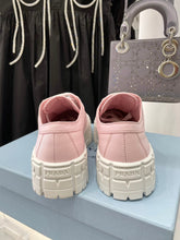 Load image into Gallery viewer, Prada Double Wheel  Nylon Gabardine Sneakers
