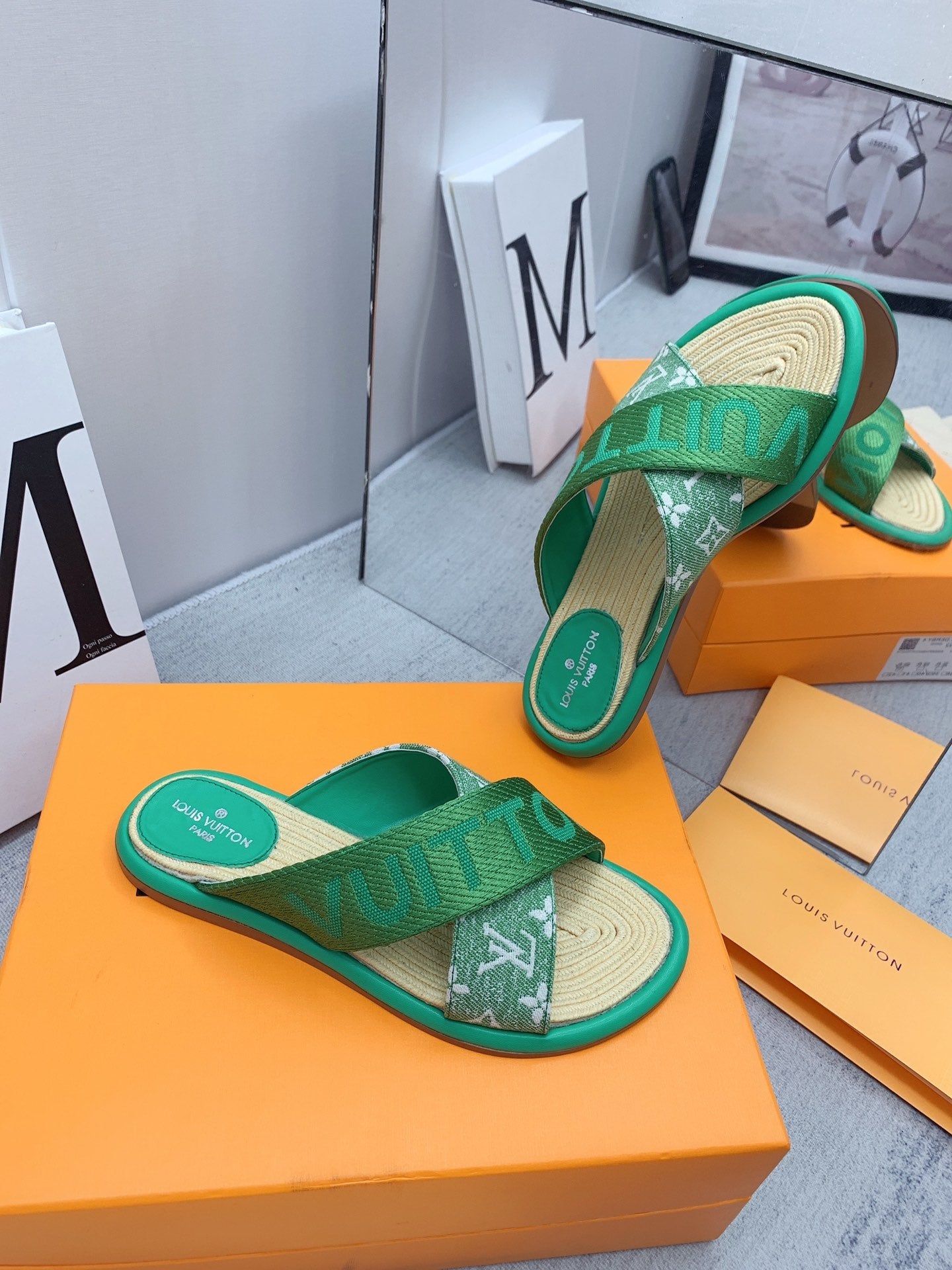 Louis Vuitton, Shoes, Louis Vuitton Maia Flat Sandal