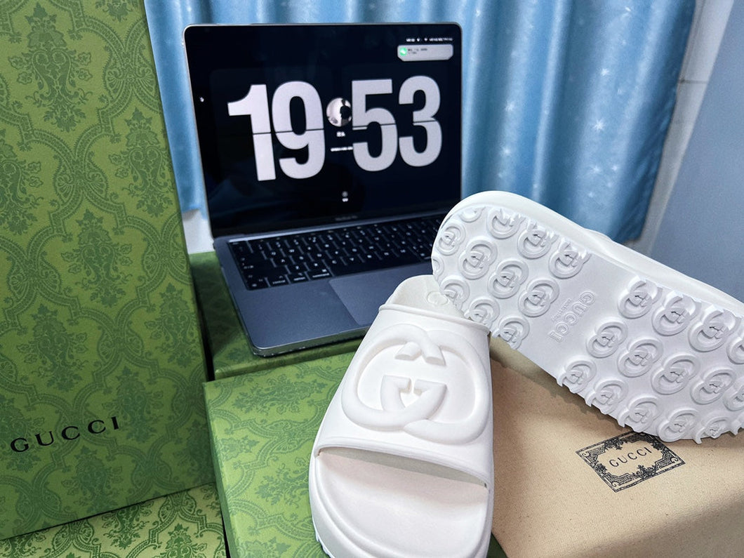 Gucci Slide Sandal With interlocking G