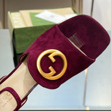 Load image into Gallery viewer, Gucci Blonde Heeled Sandal
