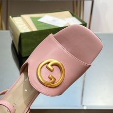 Load image into Gallery viewer, Gucci Blonde Heeled Sandal
