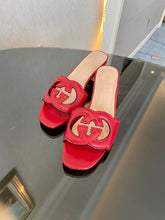 Load image into Gallery viewer, Gucci Interlocking G   Cut-out Sandal
