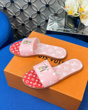 Load image into Gallery viewer, Louis Vuitton Lock It  Flat Mule
