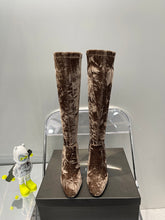 Load image into Gallery viewer, YSL  Talia Boots In Velvet

