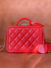 Load image into Gallery viewer, Chanel Caivar Filigree Vanity  Bag
