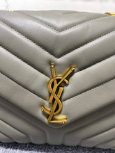Load image into Gallery viewer, YSL Loulou Medium Chain Bag In Y Leather
