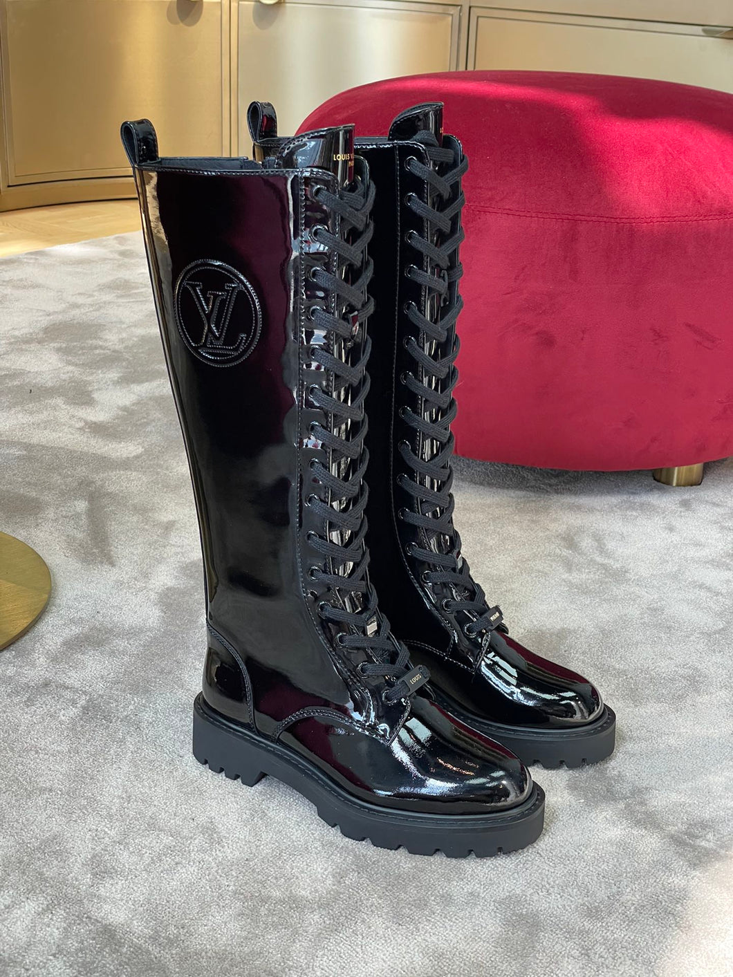 Louis Vuitton Territory Flat High Ranger Boots