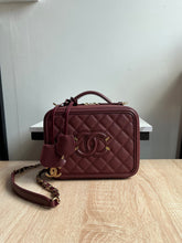 Load image into Gallery viewer, Chanel Caivar Filigree Vanity  Bag
