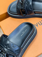 Load image into Gallery viewer, Louis Vuitton Sunset Flat Comfort Mule
