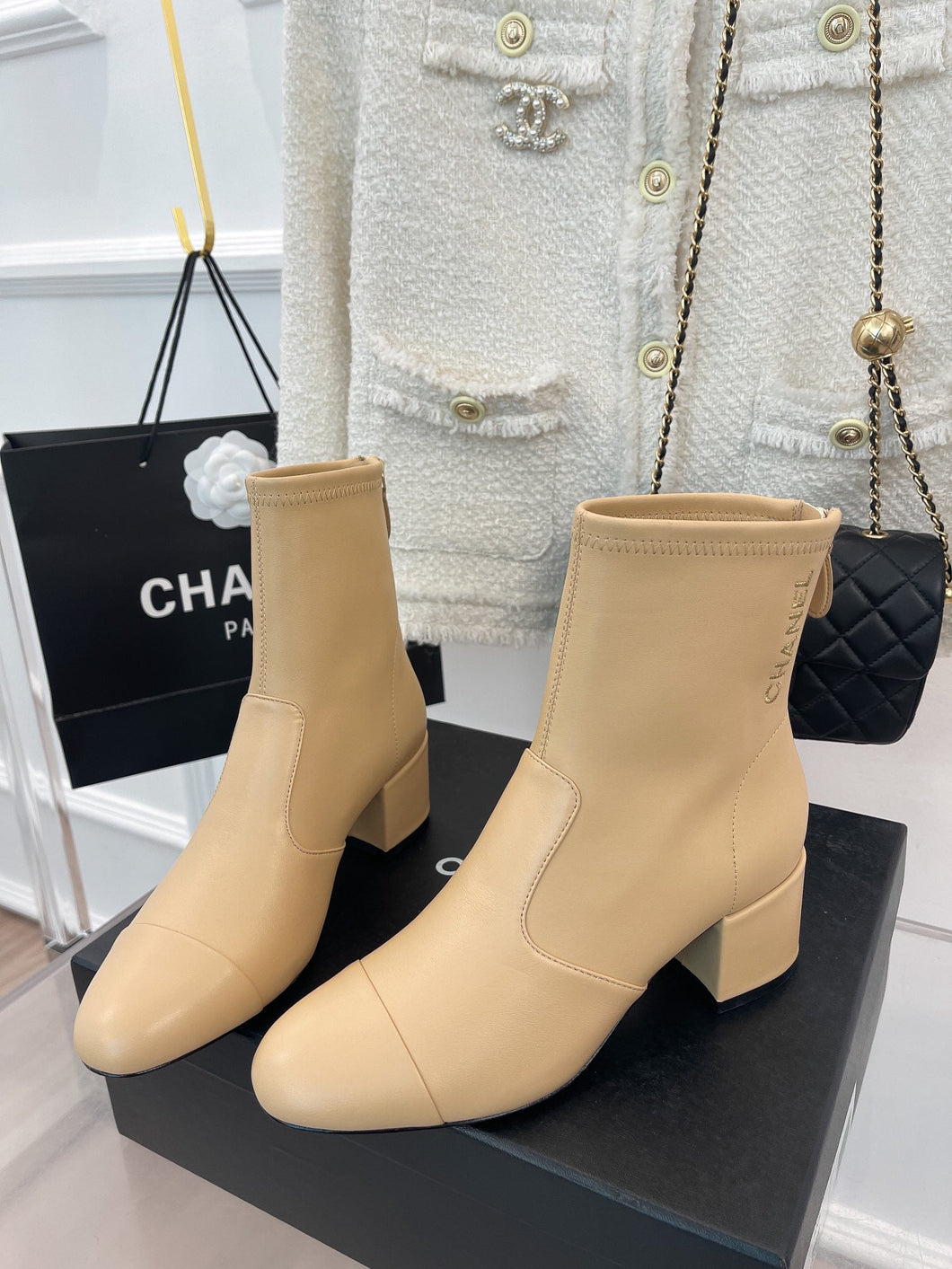 Chanel Ankle  Boots