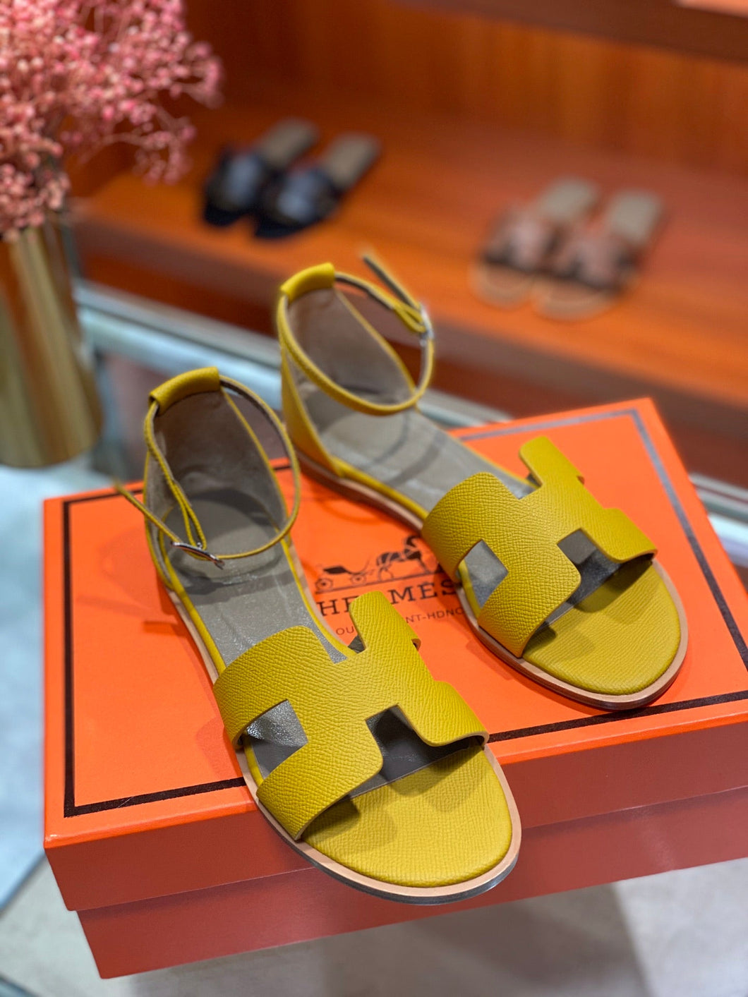 Hermes Santorini Sandals