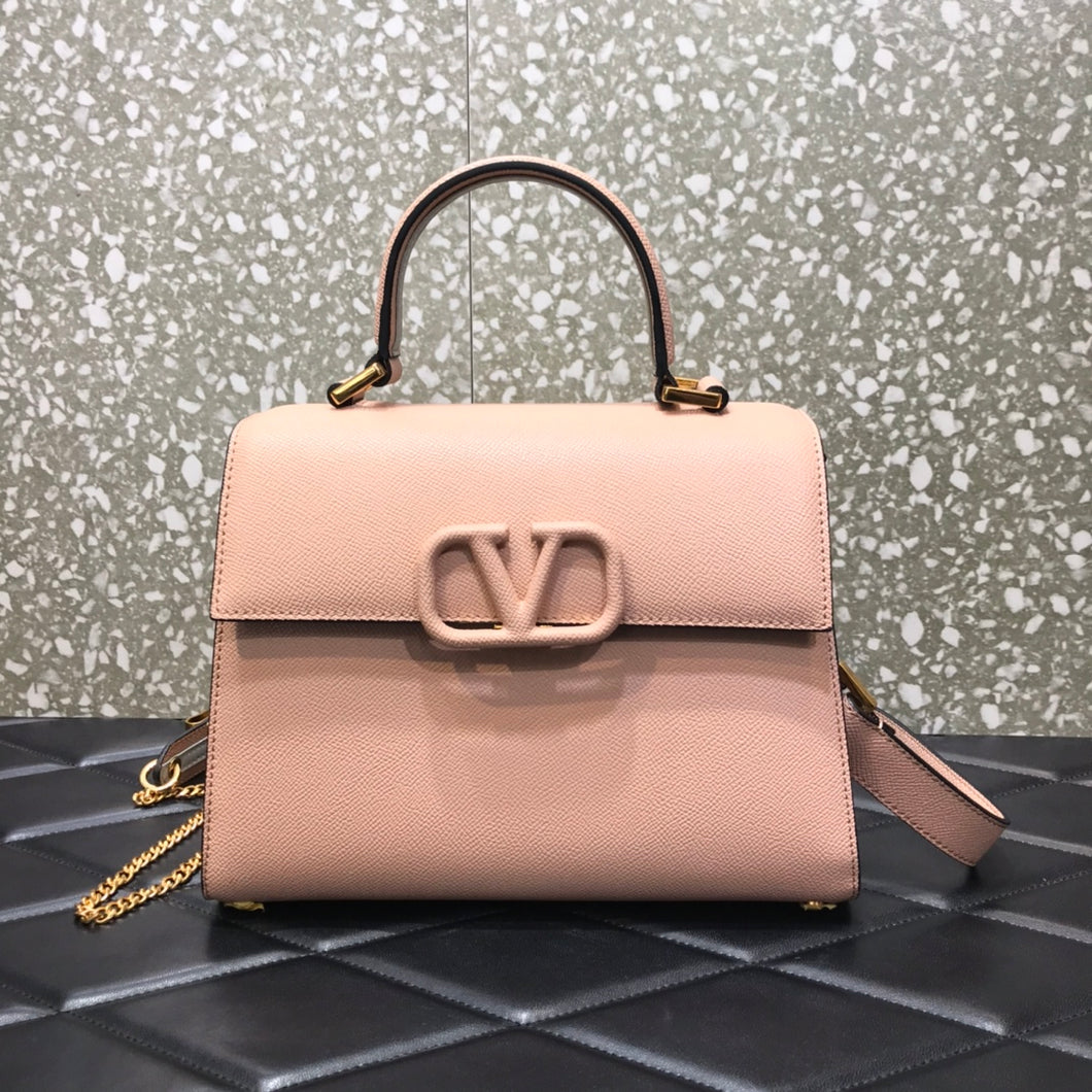 Valentino Small Vsling Grainy Calfskin   Bag