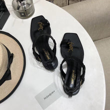 Load image into Gallery viewer, YSL Cassandra Flat Sandals
