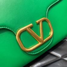 Load image into Gallery viewer, Valentino Stud Sign Nappa Shoulder  Bag
