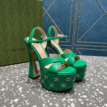 Load image into Gallery viewer, Gucci Interlocking G  Studs Sandal
