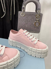 Load image into Gallery viewer, Prada Double Wheel  Nylon Gabardine Sneakers
