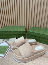 Load image into Gallery viewer, Gucci GG Platform Sandal
