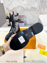 Load image into Gallery viewer, Louis Vuitton Metropolis Flat Ranger Boots

