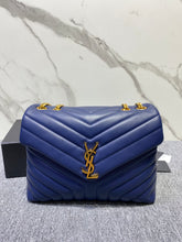Load image into Gallery viewer, YSL Loulou Medium Chain Bag In Y Leather
