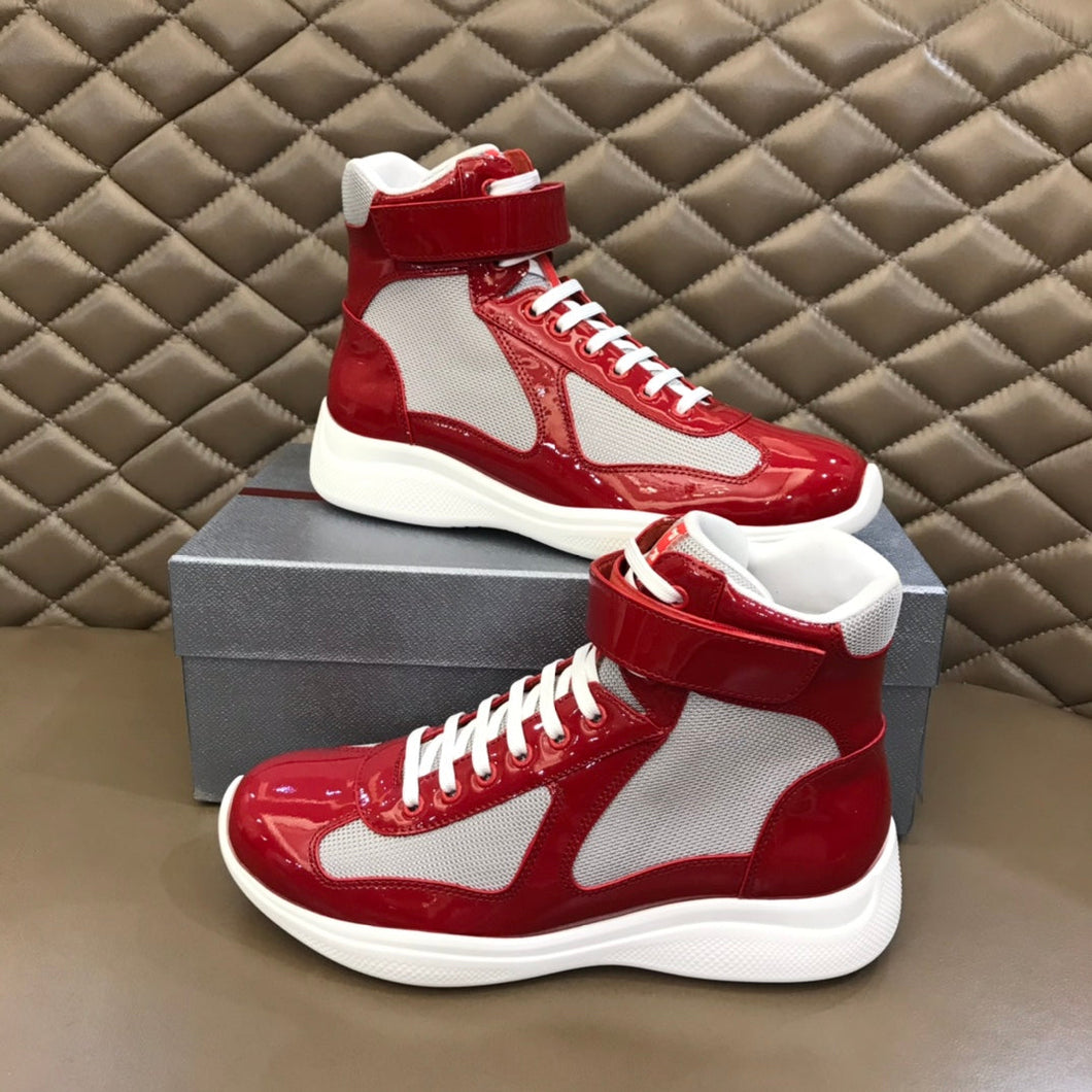 Prada America's Cup Hightop Sneakers