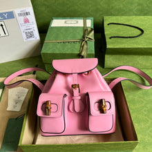 Load image into Gallery viewer, Gucci Bamboo Small Backpack
