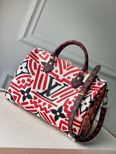 Louis Vuitton Crafty Speedy Bandoulière 25 - LUXURY KLOZETT