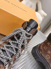 Load image into Gallery viewer, Louis Vuitton Ruby Flat Ranger Boots
