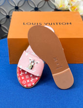 Load image into Gallery viewer, Louis Vuitton Lock It  Flat Mule
