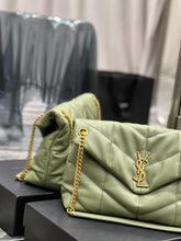 Load image into Gallery viewer, YSL PUFFER MEDIUM BAG IN QUILTED LAMBSKIN
