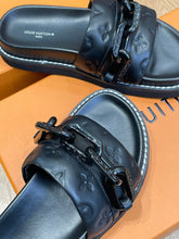 Load image into Gallery viewer, Louis Vuitton Sunset Flat Comfort Mule
