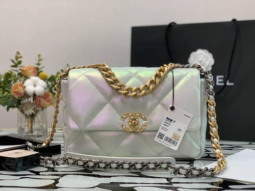 Chanel Iridescent Puffer  Bag - LUXURY KLOZETT
