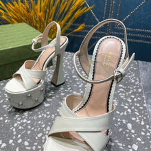 Load image into Gallery viewer, Gucci Interlocking G  Studs Sandal
