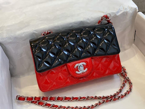 Chanel Caivar Double Flap Bag - LUXURY KLOZETT