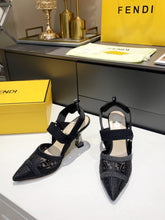Load image into Gallery viewer, Fendi Colinri Slingback Heels
