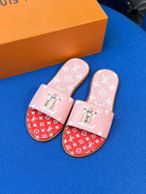 Load image into Gallery viewer, Louis Vuitton Lock It  Flat Mule
